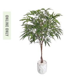 Everlasting-Potted-Long-Leaf-Ficus-Tree-190cm on sale