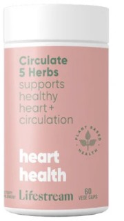 Lifestream-Circulate-5-Herbs-60-Vege-Caps on sale