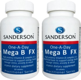 Sanderson-One-A-Day-Mega-B-FX-60-Tablets on sale