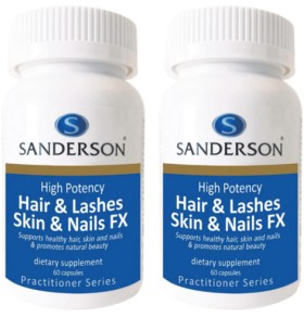 Sanderson-Hair-Lashes-Skin-Nail-FX-60-Capsules on sale