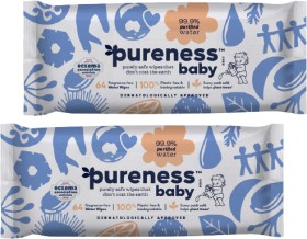 Pureness-Baby-Wipes-64-Pack on sale