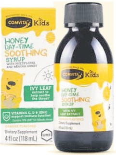 NEW-Comvita-Kids-Honey-Day-Time-Soothing-Syrup-118ml on sale