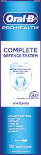Oral-B-Pro-Health-Complete-Defence-System-Whitening-110g on sale