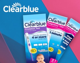 Clearblue-Range on sale