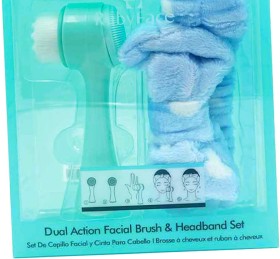 Ruby-Face-Dual-Action-Facial-Brush-Headband-Set on sale