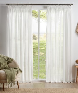 30-off-Soho-Sheer-Pencil-Pleat-Curtains on sale
