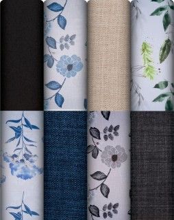 Room-Darkening-and-Cut-Hem-Hang-Curtain-Fabrics on sale