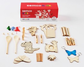 NEW-Semco-Kids-Big-Box-of-Wooden-Craft-Activity-Kits on sale