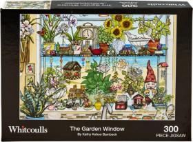 Whitcoulls-300-Piece-Jigsaw-The-Garden-Window-Puzzle on sale