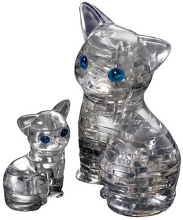 Crystal-Puzzle-Black-Cat-in-a-Pair on sale