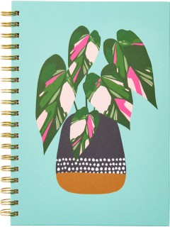 NEW-WHSmith-Wild-Botanical-B5-Notebook on sale