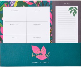 NEW-WHSmith-Wild-Botanical-Weekly-Planner on sale