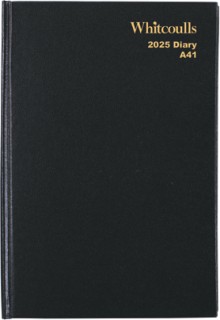 NEW-Whitcoulls-A41-2025-Diary-Black on sale