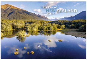 NEW-The-Face-of-New-Zealand-2025-Calendar on sale