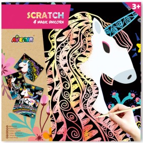 Avenir-Scratch-Art-Magic-Unicorns on sale