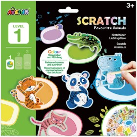 Avenir-Scratch-Art-Educational-Favourite-Animals on sale
