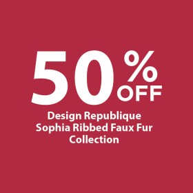50-off-Design-Republique-Sophia-Ribbed-Faux-Fur-Collection on sale