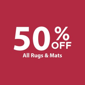 50-off-All-Rugs-Mats on sale