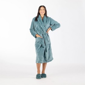 Solace-Womens-Luxe-Honeycomb-Bathrobe on sale