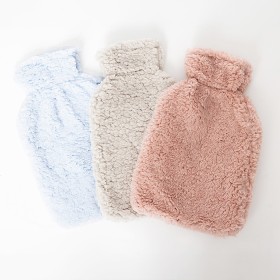 Hush-Teddy-Fur-Hot-Water-Bottle-Cover-17L on sale