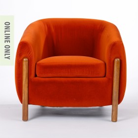 Design-Republique-Alysha-Velvet-Chair on sale