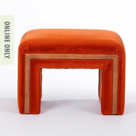 Design-Republique-Alysha-Velvet-Ottoman on sale