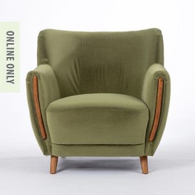 Design-Republique-Lucia-Velvet-Chair on sale