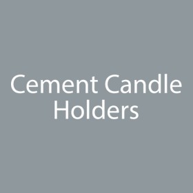 Cement-Candle-Holders on sale