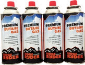 Ridge-Ryder-4-Pack-Butane-Gas-Cannisters on sale