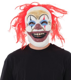 Spooky-Hollow-Clown-Latex-Mask on sale