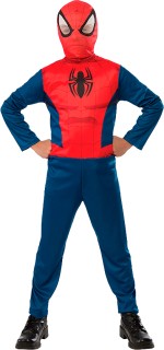 Marvel-Spiderman-Costume-Red on sale