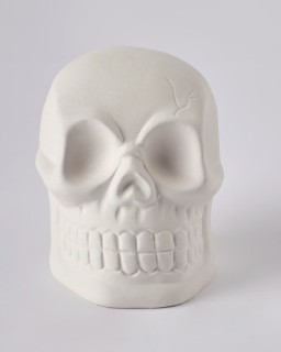 Spooky+Hollow+Do+it+Yourself+Ceramic+Skull