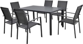 NEW-Marquee-7-Pce-Dining-Setting on sale