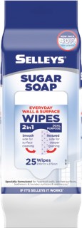 Selleys+Sugar+Soap+Wipes+Pack+of+25