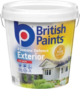 British+Paints+10L+%26lsquo%3B4+Seasons%26rsquo%3B+Exterior+Paint