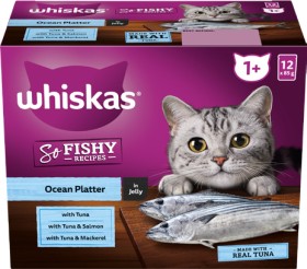 NEW+Whiskas+85g+Wet+Cat+Food+Pack+of+60