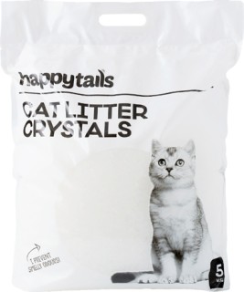 NEW+Happy+Tails+5kg+Cat+Litter+Crystals