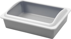 NEW-Happy-Tails-Cat-Litter-Tray-with-Lid on sale