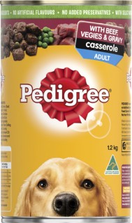 NEW+Pedigree+1.2kg+Wet+Dog+Food+Pack+of+12