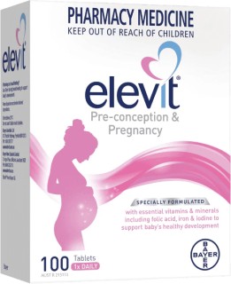 Elevit+Pre-conception+%26amp%3B+Pregnancy+100+Tablets