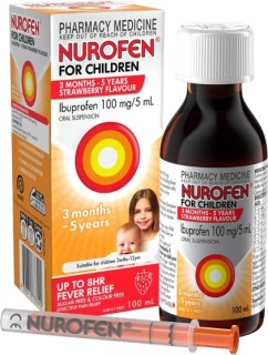 Nurofen+Child+3+Months+-+5+Years+Strawberry+100ml