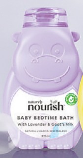 Naturely-Nourish-Baby-Bedtime-Bath-275ml on sale