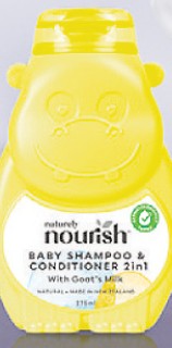 Naturely+Nourish+Baby+Shampoo+%26amp%3B+Conditoner+2in1+275ml