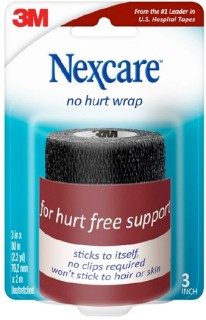 Nexcare-No-Hurt-Wrap-75mmx2m-Black on sale