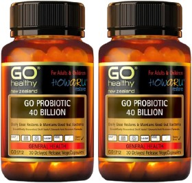 GO+Healthy+GO+Probiotic+40B+Howaru+Restore+30+VegeCapsules