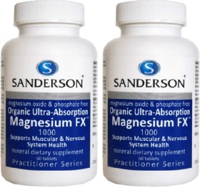 Sanderson+Magnesium+FX+1000+60+Tablets