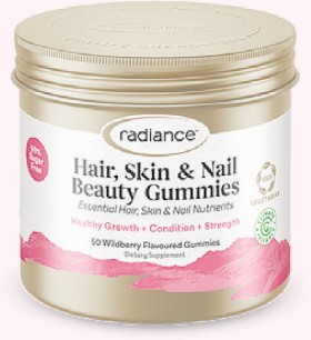 Radiance+Hair%2C+Skin+%26amp%3B+Nail+Beauty+Gummies+50+Pack