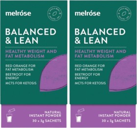 Melrose+Essential+Nutrients+%2B+Balanced+and+Lean+Stick+30x3g+Sachets