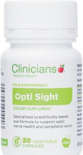 Clinicians-Optisight-Vcaps-30 on sale