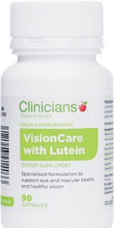 Clinicians+VisionCare+with+Lutein+Caps+90